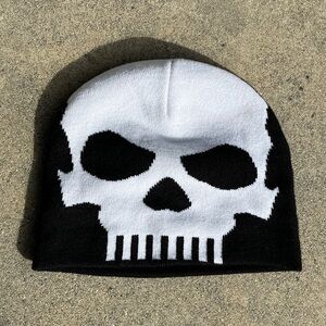 Skull Punisher Style Cap Beanie